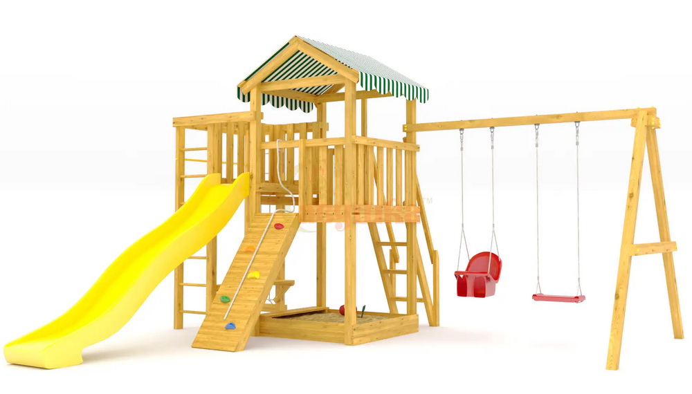 Детская площадка Савушка Мастер 3 Plus (горка 3 метра)