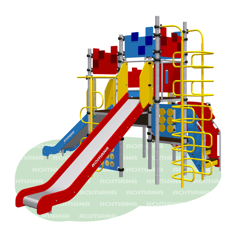 Куб «Romana 101.36.02» красно/синий