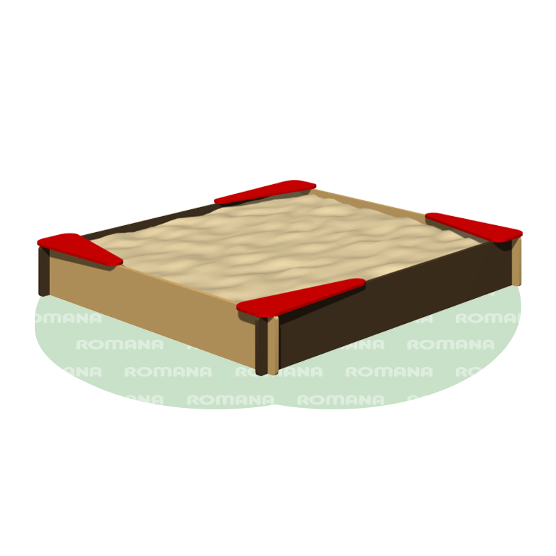 Песочница «Romana 109.26.00» бежево/коричневый