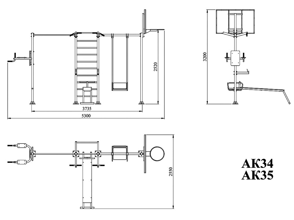 Атлетический комплекс АК35