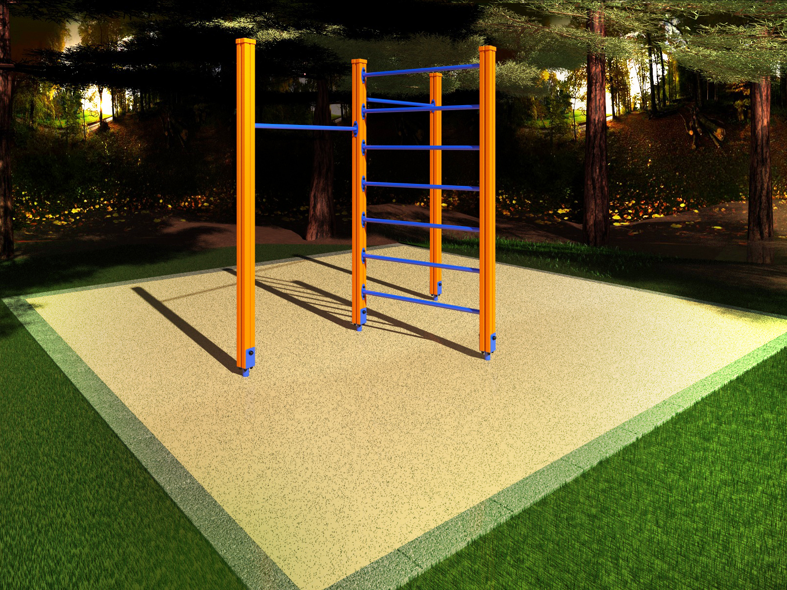 Уличный спортивный комплекс START LINE Fitness № 7