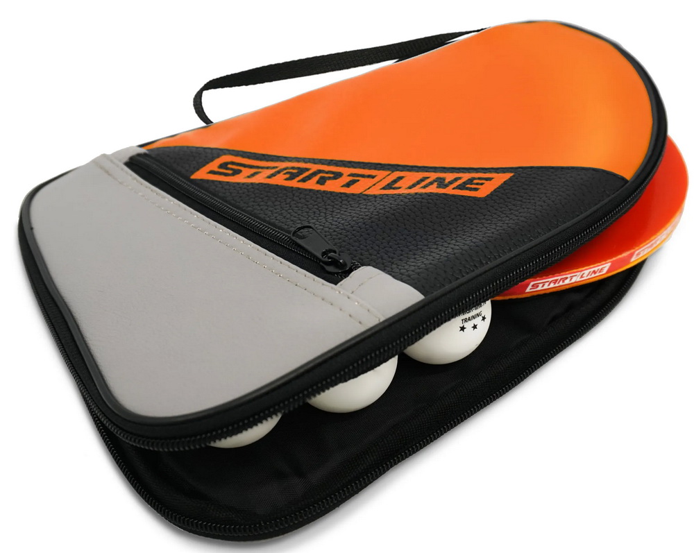 Чехол для теннисной ракетки START LINE оранжевый