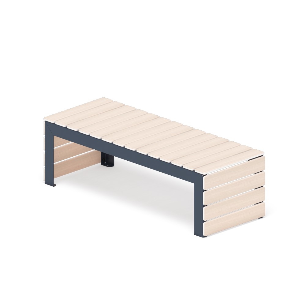 Скамья (беленый дуб) для детской площадки МФ 42.02.03-01