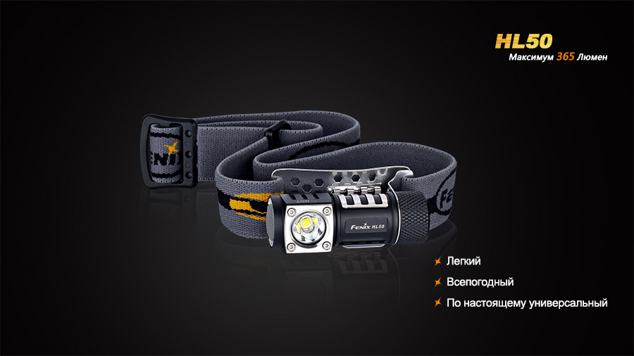 Налобный фонарь Fenix HL50 Cree XM-L2 (Т6)