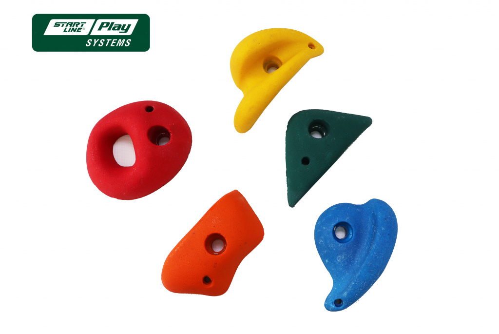 Захваты для скалолазания для детской площадки slp systems