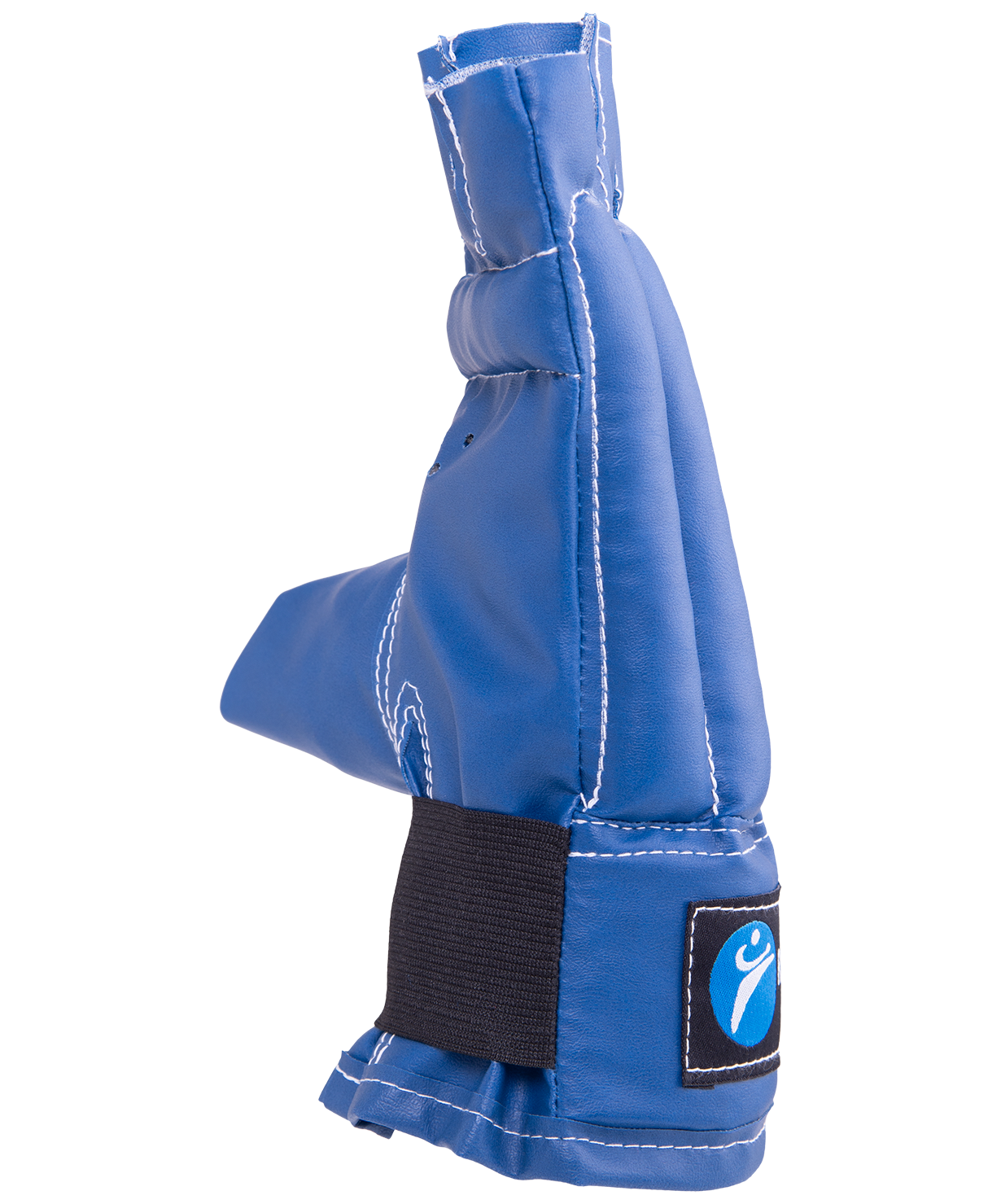 Перчатки снарядные, шингарды, кожзам, синий, M