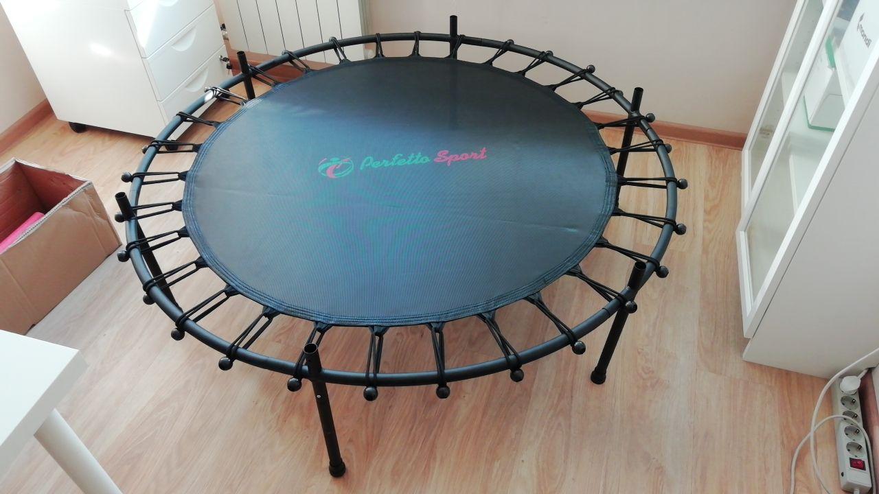 Батут детский с защитной cеткой PERFETTO SPORT 5, диаметр 1,4 м