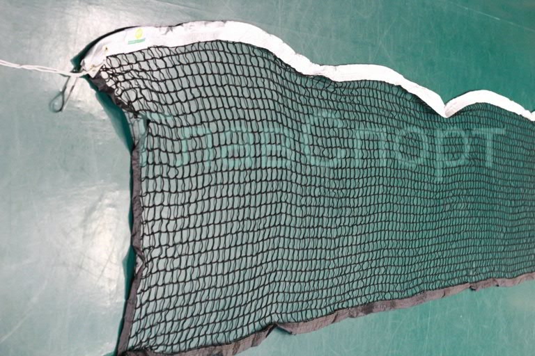 Сетка для бадминтона толщина нити 1,5 мм, трос металл (02.301)