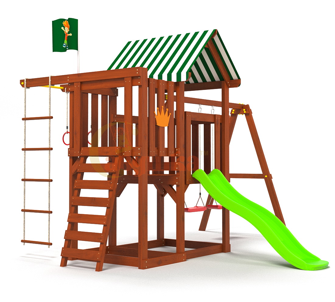 Детская площадка Савушка TooSun 3 (горка 1,7 м)