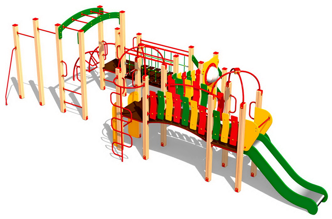 Детский игровой комплекс ZION Леопард (КД017)