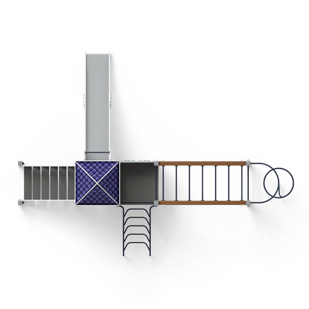 ЗАМОК детский игровой комплекс ДИК 2.18.03-03 (H=1500)