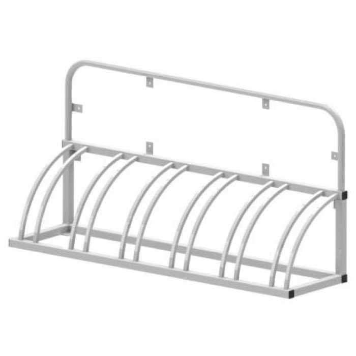 Велопарковка Оптима-1 рекламная на 6 мест