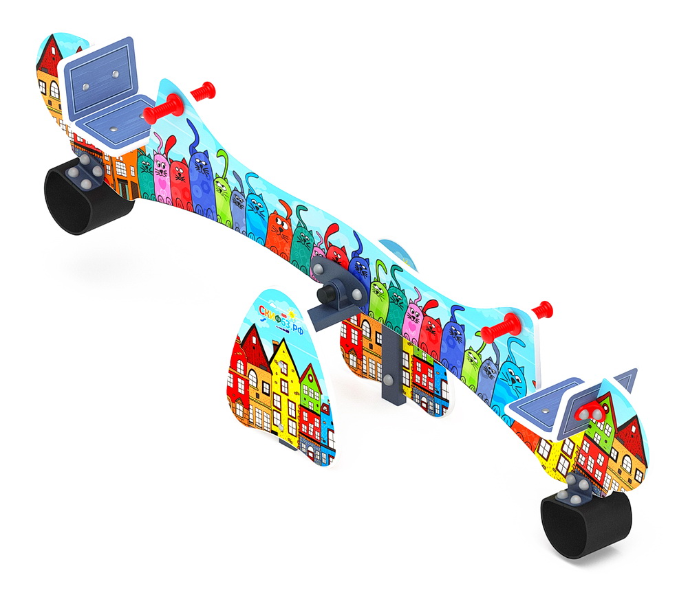 КОСМОПОРТ качалка балансир (Коты) ИО 21.Д.14.01-01