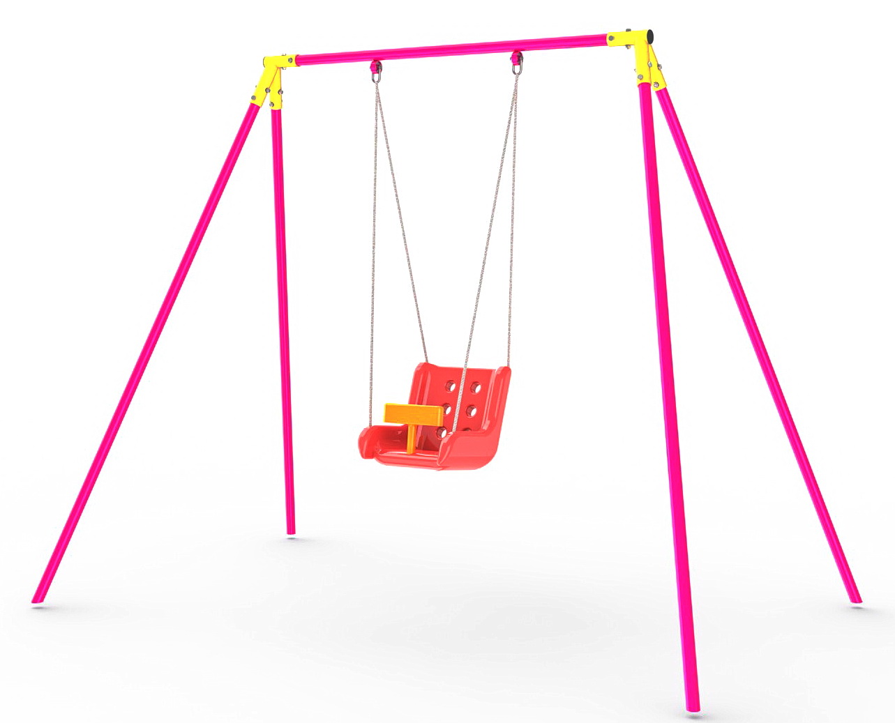 Качели детские с сидением со спинкой Air Gym YK40S