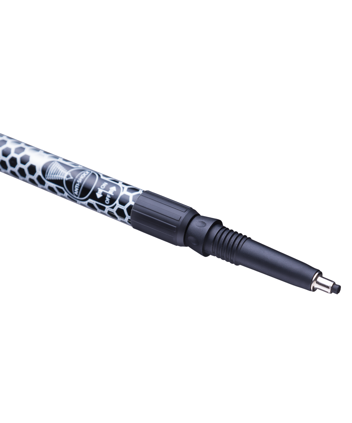 Палки для скандинавской ходьбы Forester, 67-135 см, 3-секционные, серый/чёрный