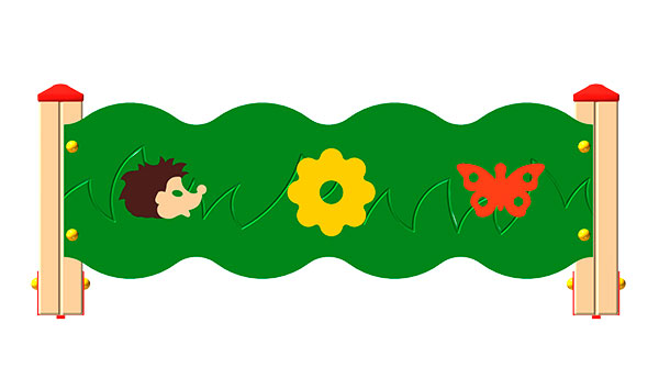 Ограждение детской площадки ZION Лесная полянка (ОГД015)