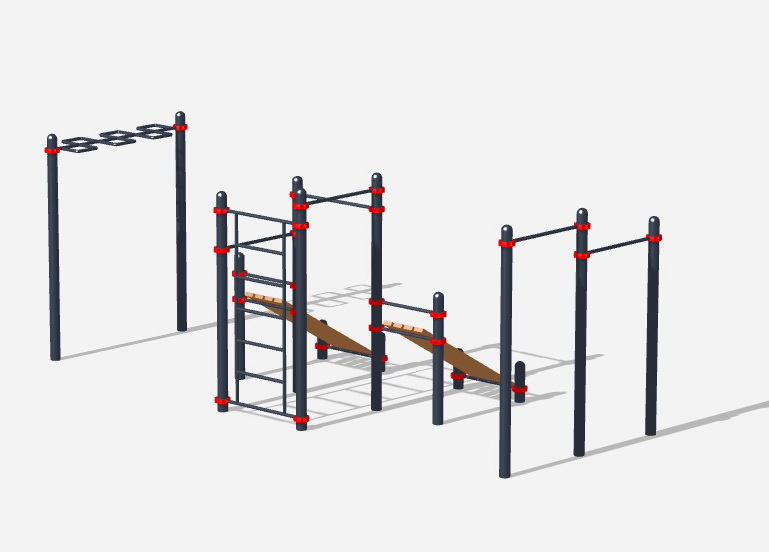 Уличный атлетический комплекс ВОРКАУТ 30 (89)