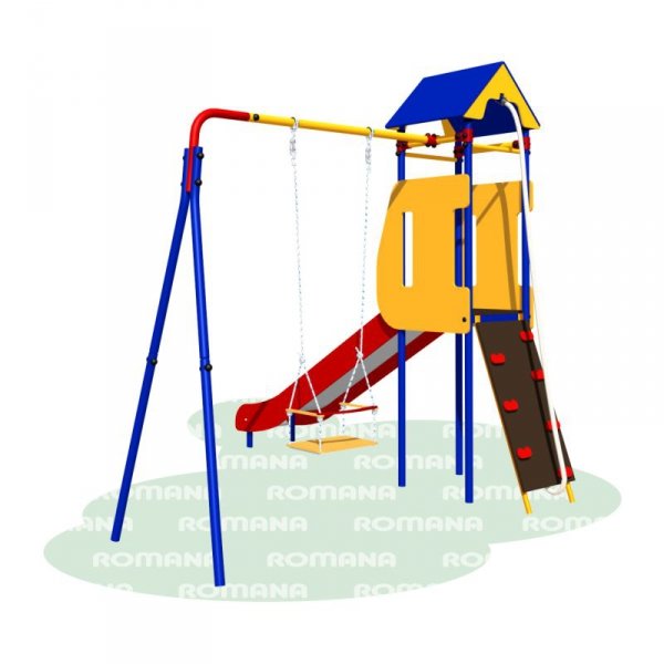 Детская игровая площадка СК "Карусель 3.3.14.30" дачный "Теремок"