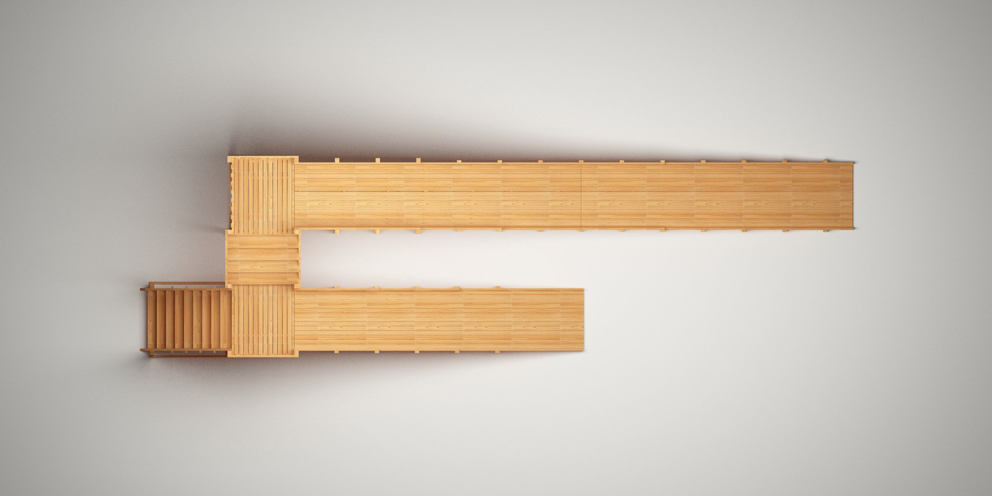 Зимняя горка ЗИМА WOOD-9 Савушка (скаты 6 и 12 м)