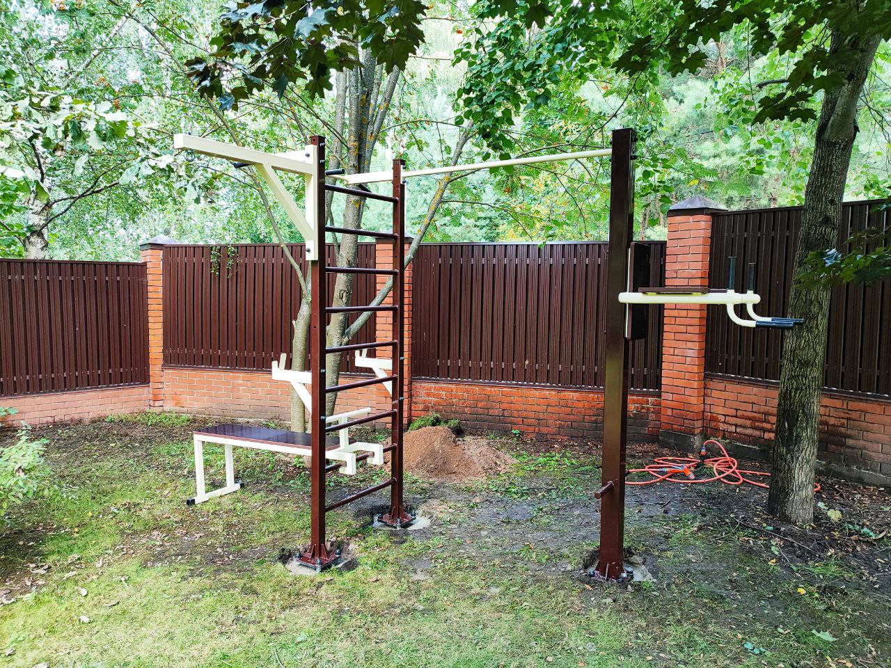 Установка атлетического комплекса для дачи 