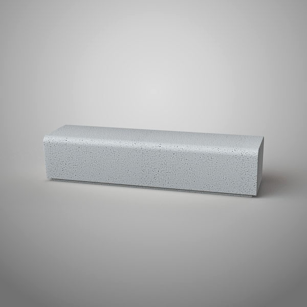 Скамья ОНДА с бетонным основанием без спинки С-66-200