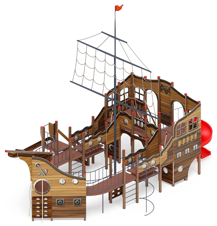 ФРЕГАТ детский игровой комплекс ДИК 2.03.3.04-01 (H=1500, H=2000)