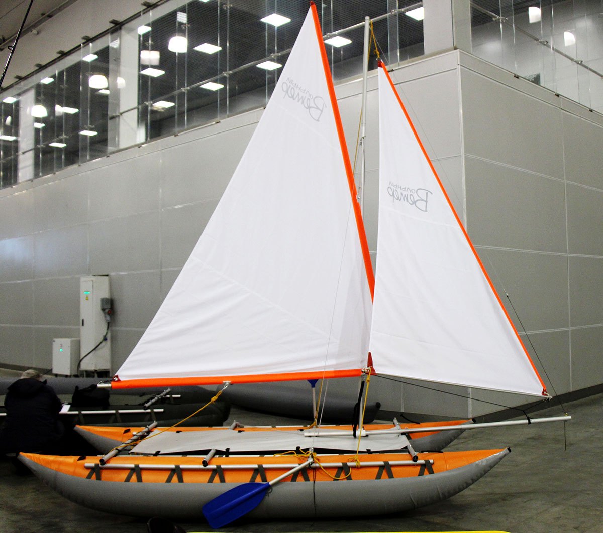 Катамаран двухлойный ВАЛДАЙ 2 парусный