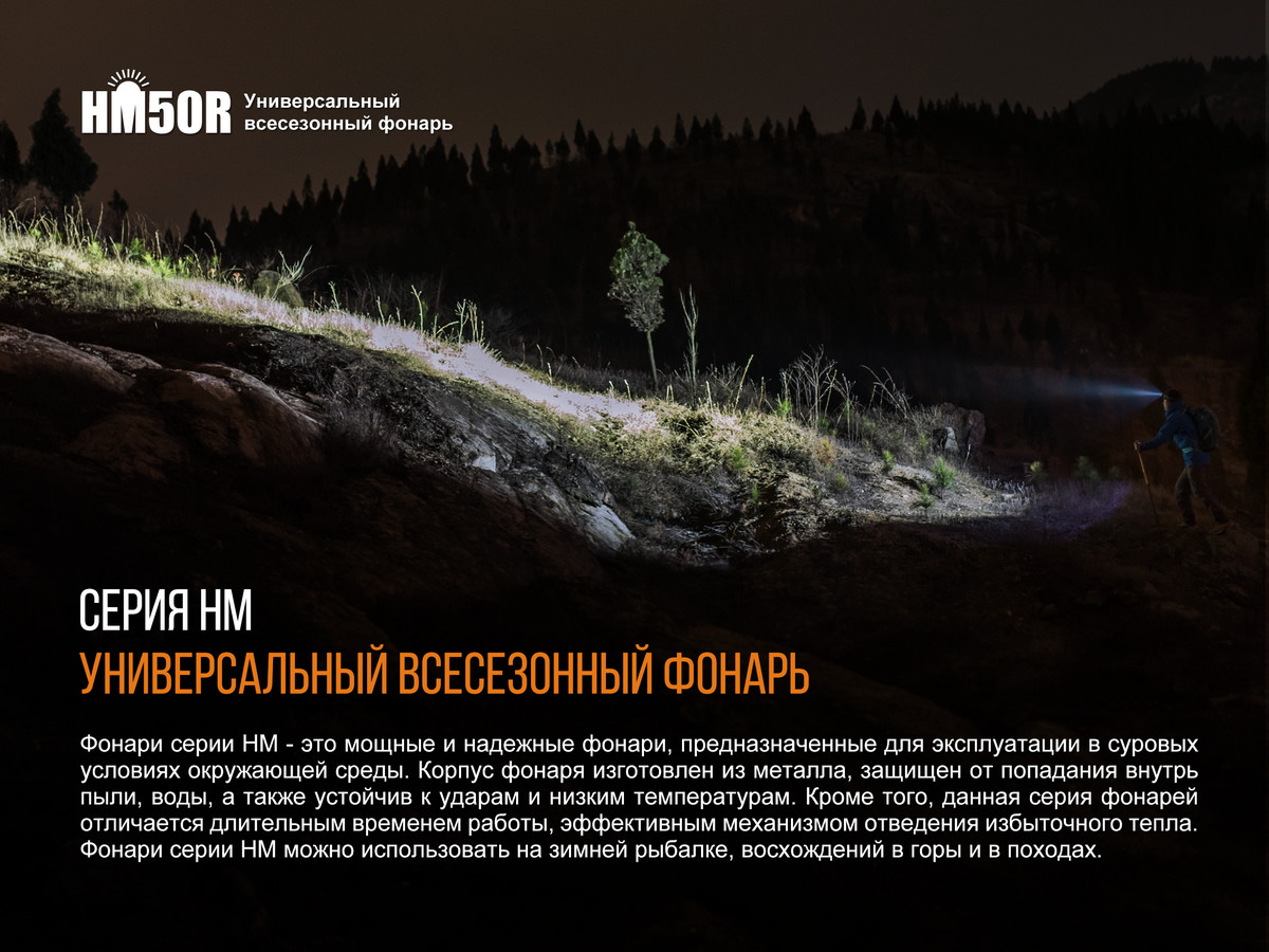 Налобный фонарь Fenix HM50R