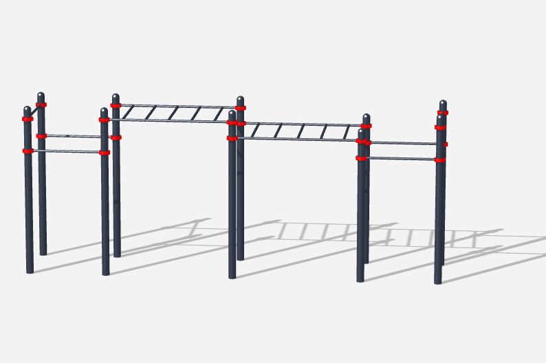 Уличный атлетический комплекс ВОРКАУТ 20 (89)