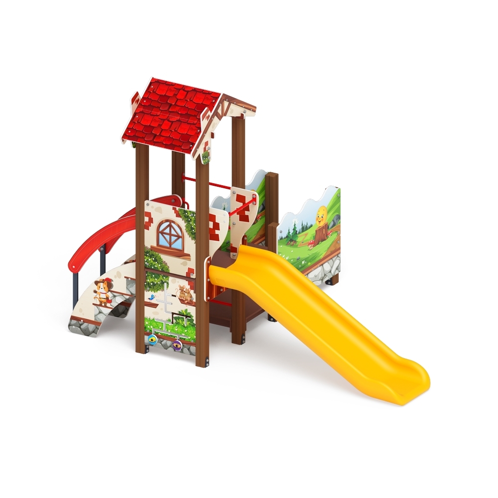 В ГОСТЯХ У СКАЗКИ детский игровой комплекс ДИК 1.05.01-25 (H=900)