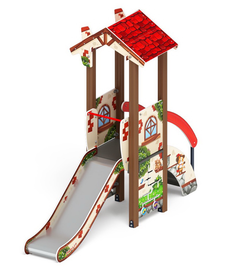 В ГОСТЯХ У СКАЗКИ детский игровой комплекс ДИК 1.05.01-02.С (H=900)