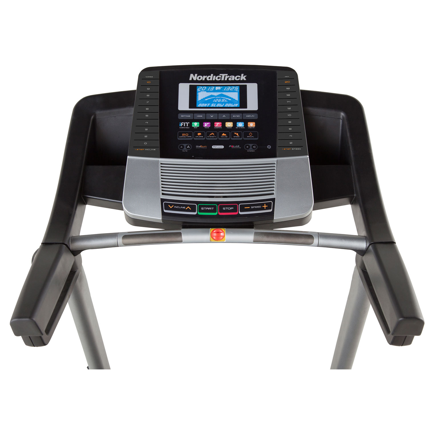 Беговая дорожка электр. NordicTrack C200, к/пояc Polar