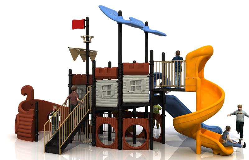 Детская игровая площадка Air-Gym Play Капитан Немо WD-CS006, серия Пираты