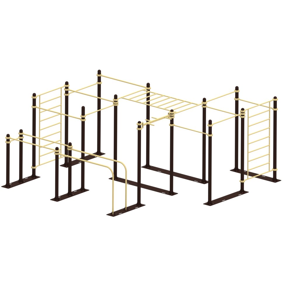 Мобильный комплекс для Воркаут Air-Gym  Стандарт-10