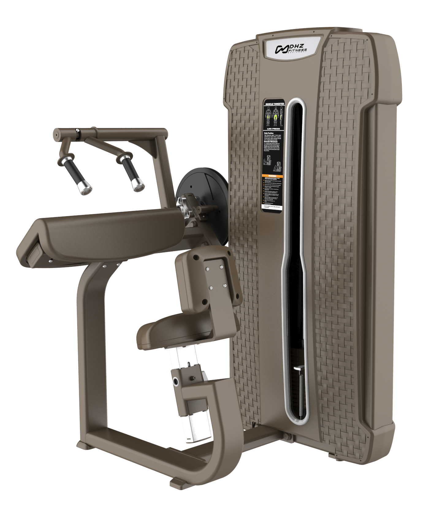 E-4028 Трицепс-машина сидя. Наклонная парта. Стек 105 кг