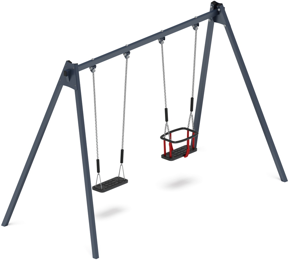 Качели М2 металл ИО 12.М.03.04.03 (графит)