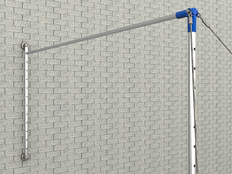 Перекладина гимнастическая пристенная (04.804)