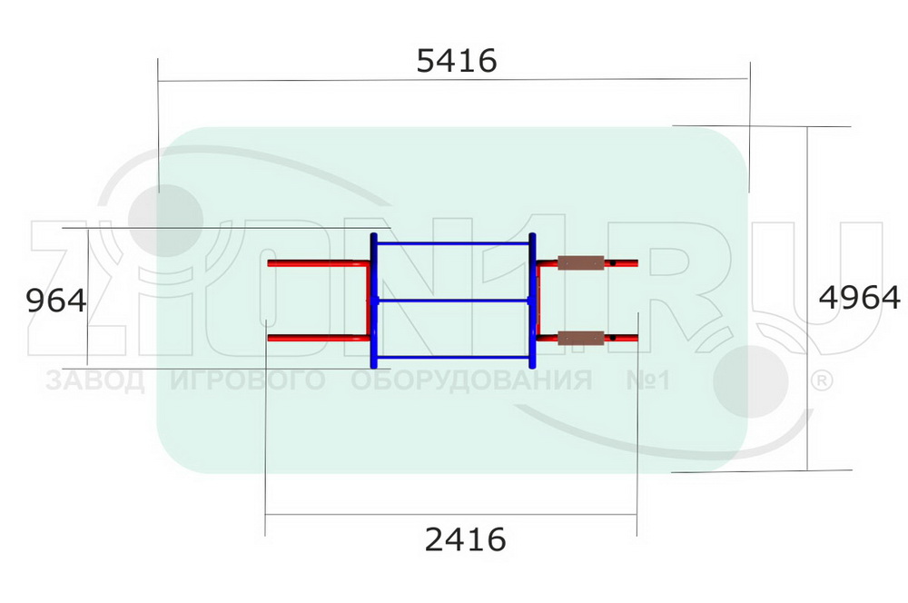 Спортивный комплекс ZION СГК-25 (КС034)
