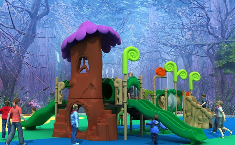 Детская игровая площадка Air-Gym Play Король грибов WD-MG105, Грибная серия