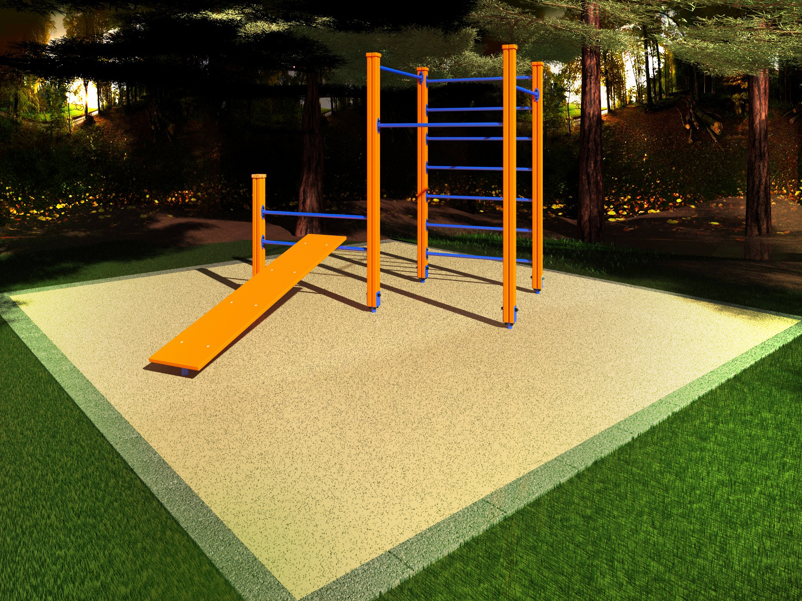 Уличный спортивный комплекс START LINE Fitness № 6