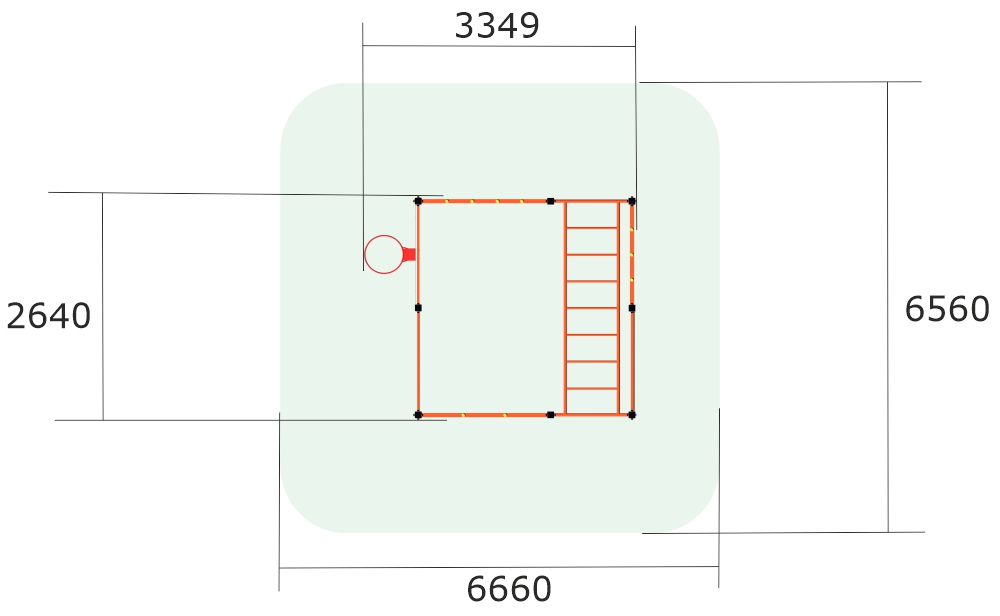 Спортивный комплекс ZION СГК-48 (КС075)