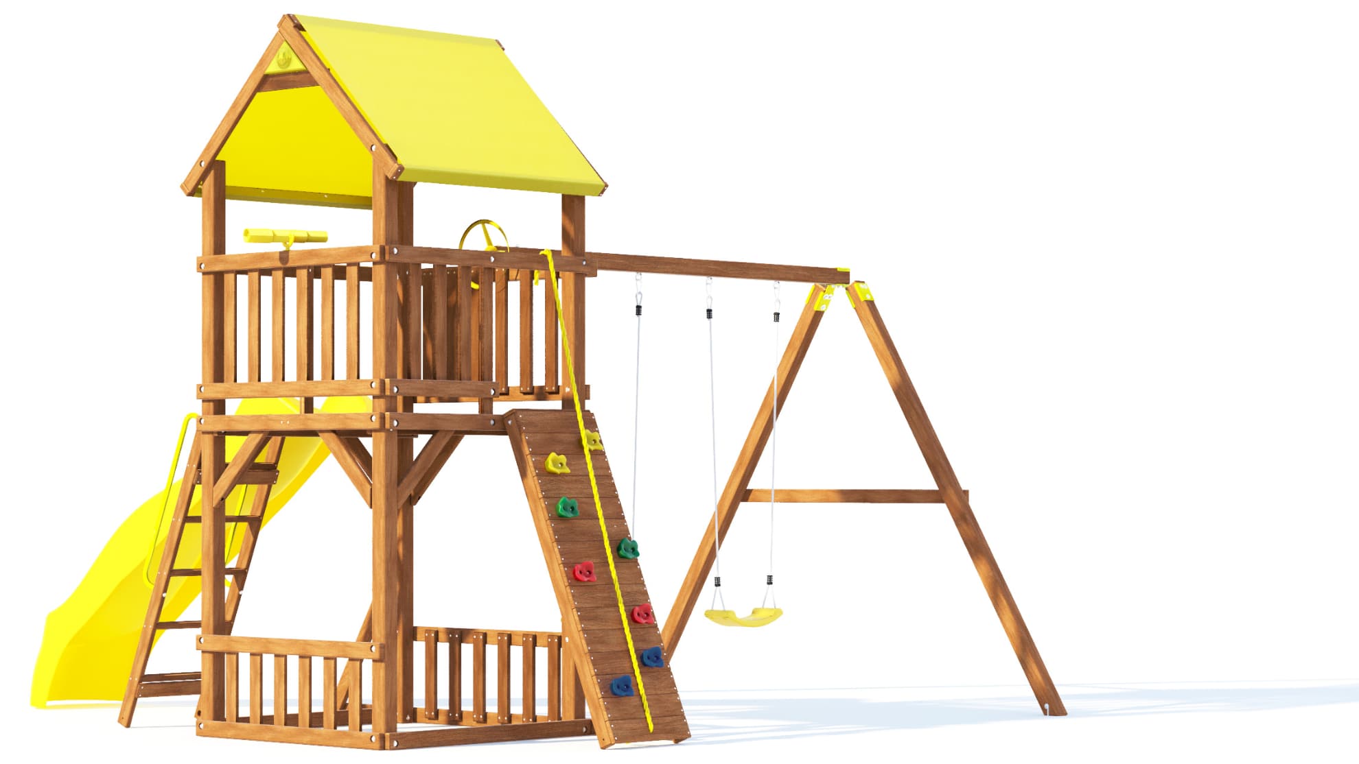 Детский деревянный игровой комплекс ВЕРСАЛЬ