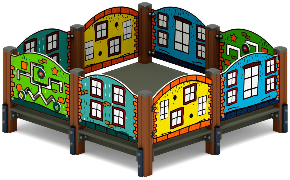 МАНЕЖ (Город) для детской площадки МФ 21.01.01-20