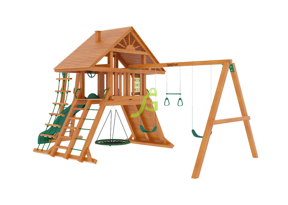 Детская площадка IgraGrad Крепость Фани с рукоходом (дерево)