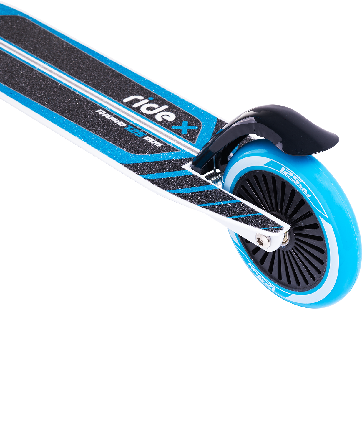 Самокат 2-колесный Rapid 125 мм, синий