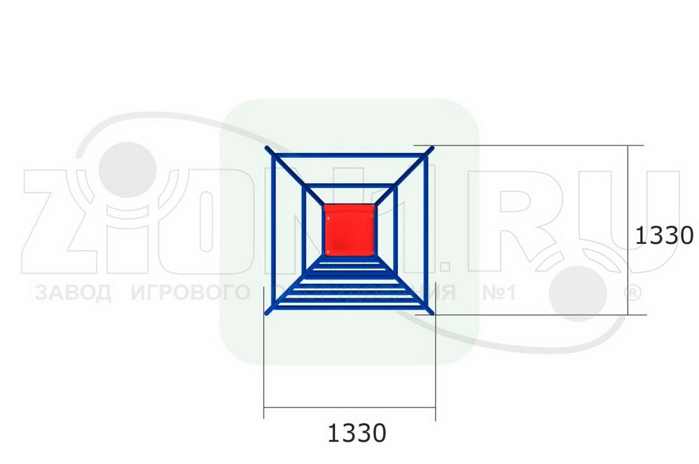 Вышка судейская ZION стационарная (СЭ084)