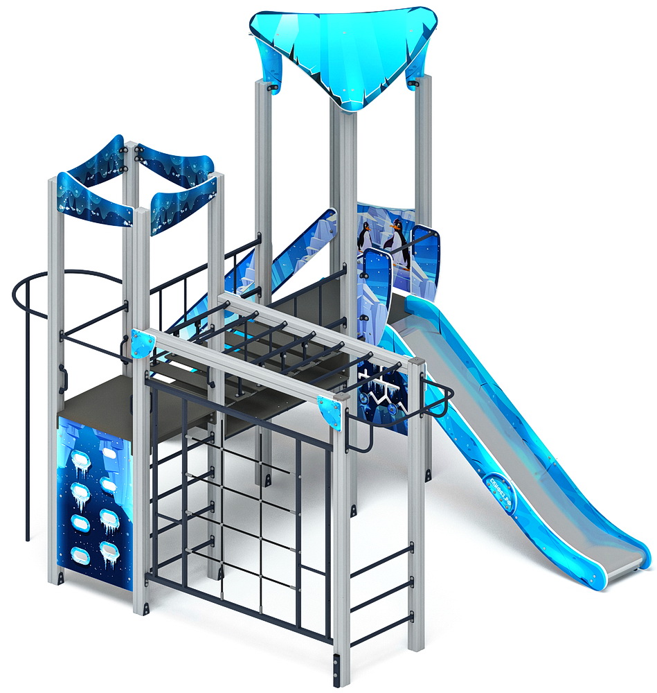 ВОЛШЕБНЫЙ ГОРОД детский игровой комплекс ДИК 2.19.05-02 (H=1500)