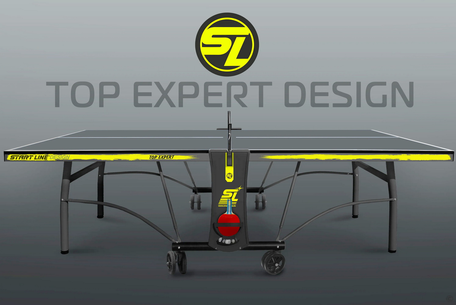 Стол теннисный СТАРТ ЛАЙН Top Expert DESIGN с сеткой