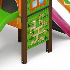 ЛУКОМОРЬЕ детский игровой комплекс ДИК 2.25.06-11 (H=1200)