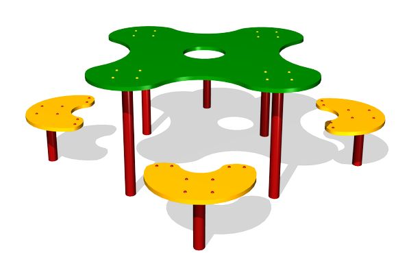 Столик детский ZION Клякса (СП073)